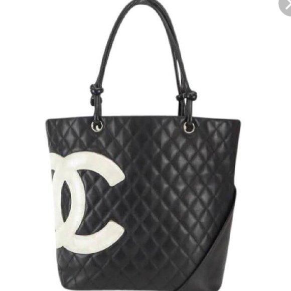 CHANEL Handbags - Chanel Calfskin Quilted Ligne Cambon Small Tote